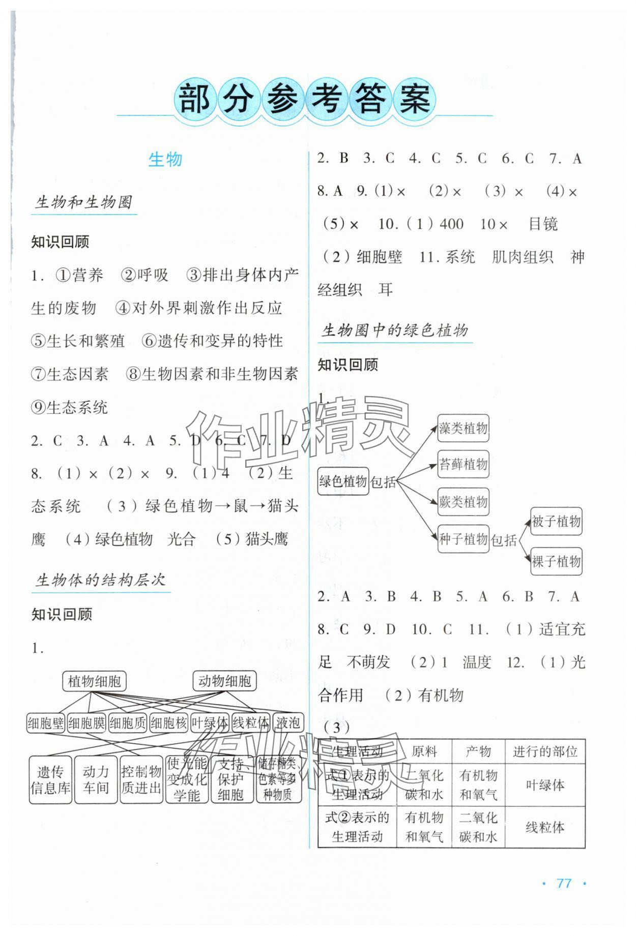 2024年假日综合吉林出版集团有限责任公司七年级 第1页