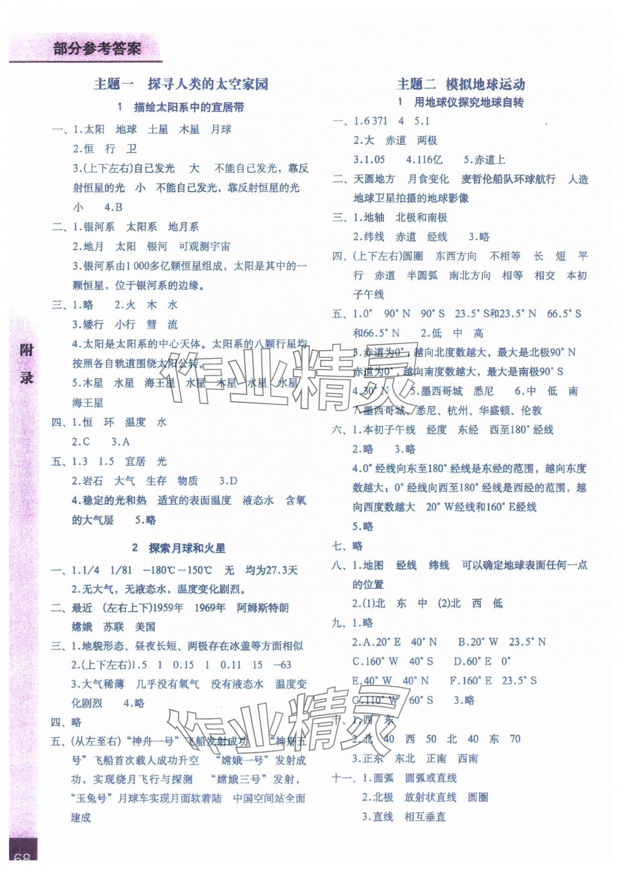 2024年地理填充圖冊(cè)七年級(jí)上冊(cè)晉教版星球地圖出版社 參考答案第1頁(yè)