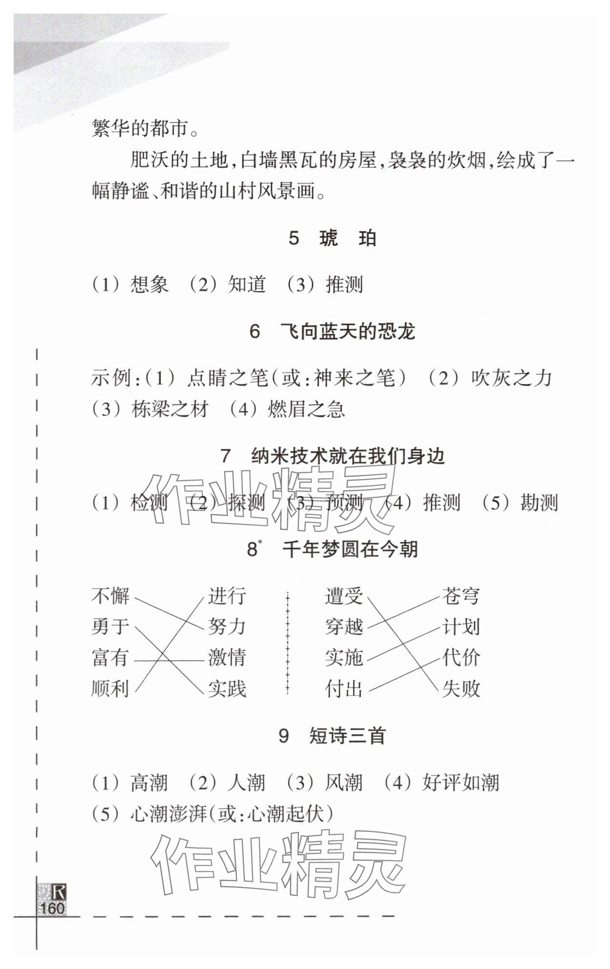 2024年小学语文词语手册四年级下册人教版浙江教育出版社 第2页