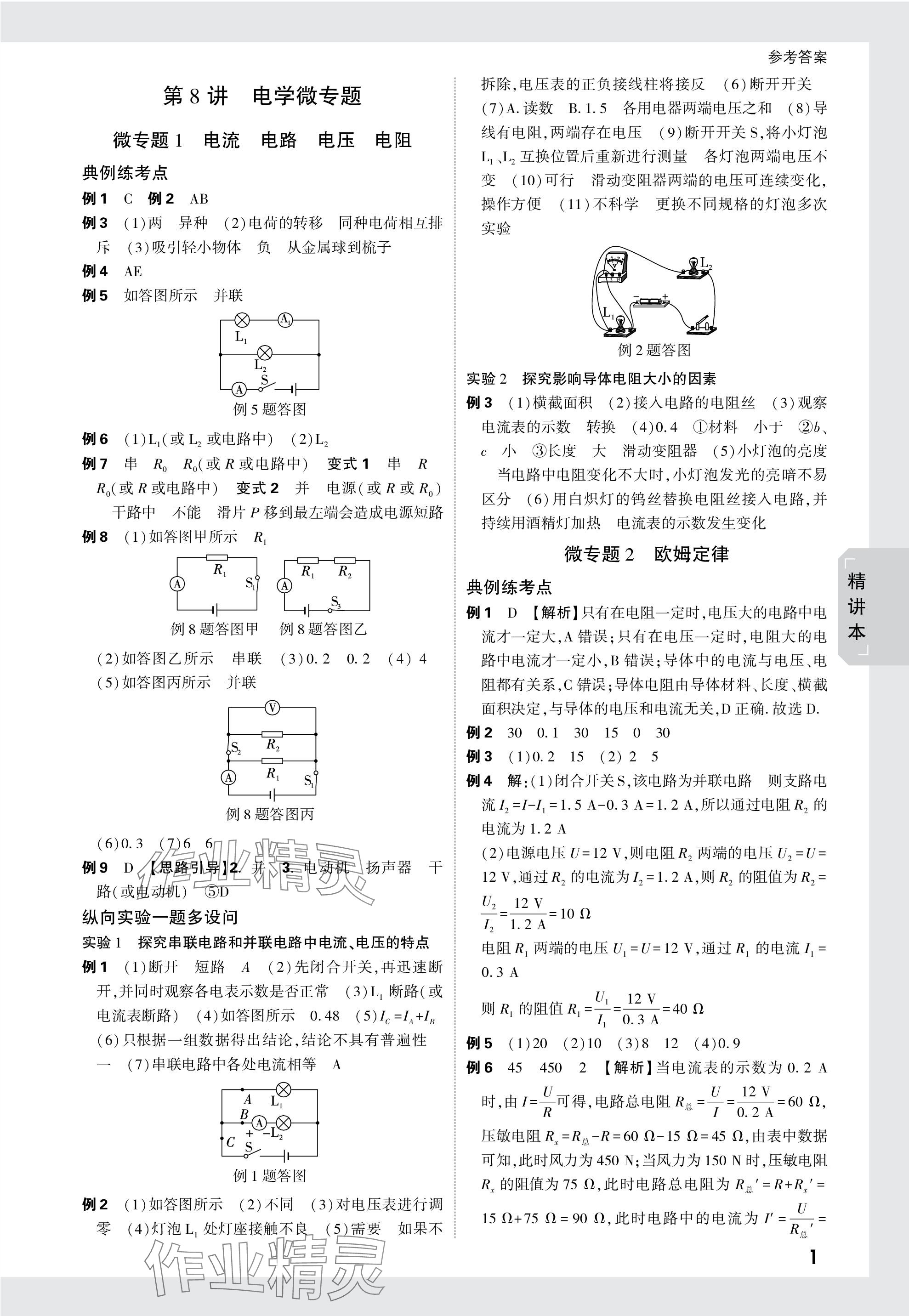 2024年万唯中考试题研究物理云南专版 第11页