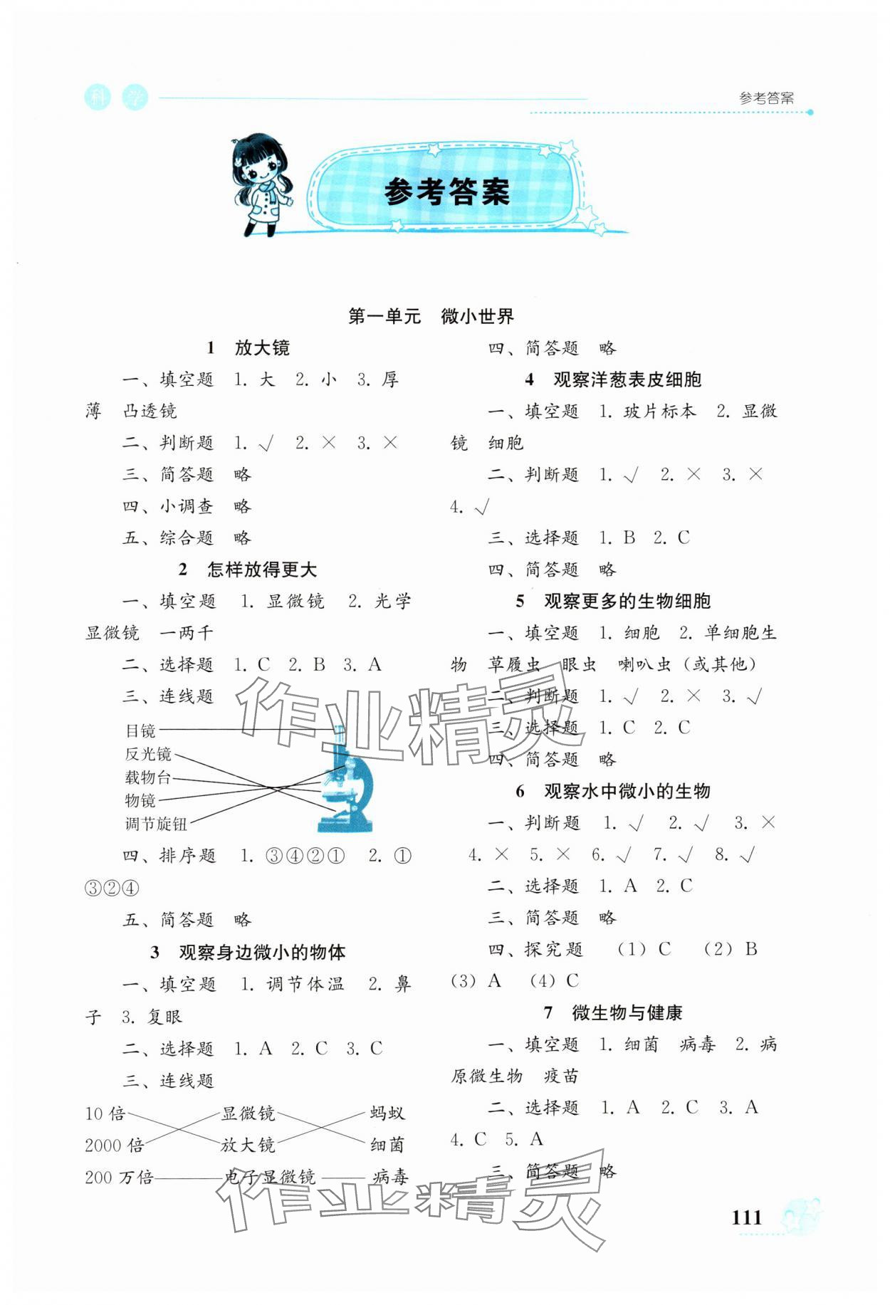 2024年开放课堂义务教育新课程导学案六年级科学上册教科版 第1页