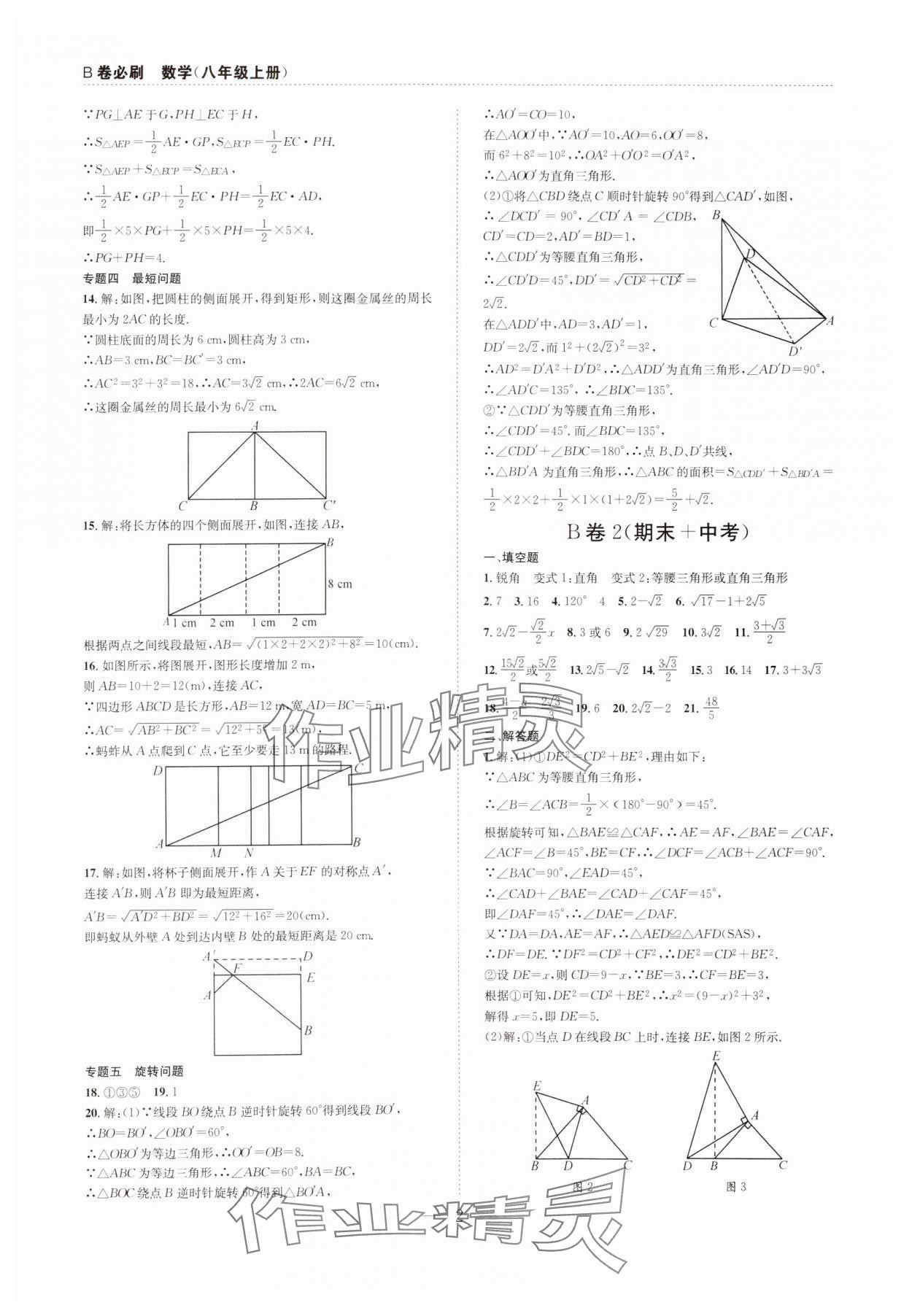 2024年B卷必刷八年級(jí)數(shù)學(xué)上冊(cè)北師大版 第2頁(yè)