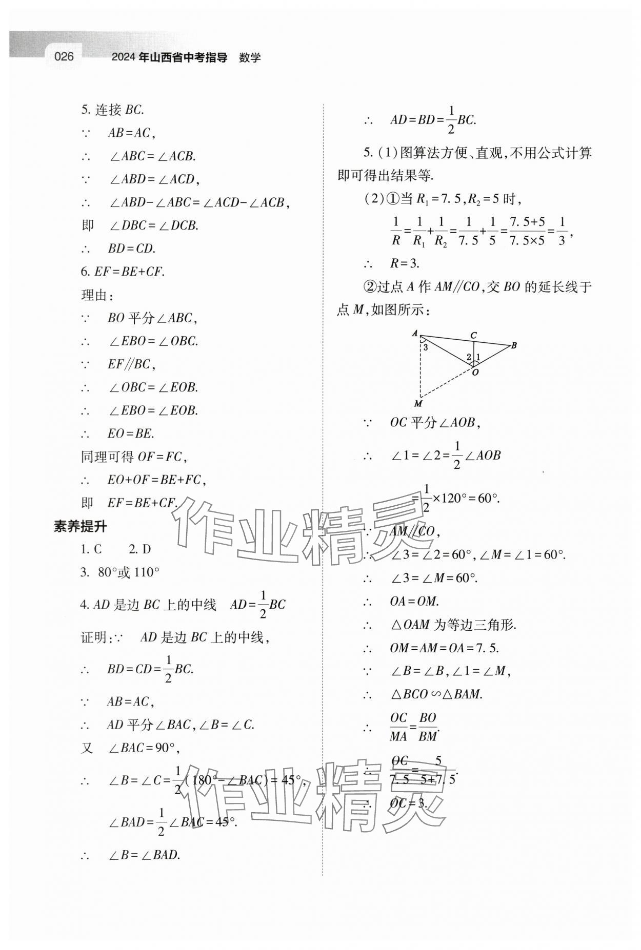 2024年中考指導(dǎo)數(shù)學(xué)山西專(zhuān)版 第26頁(yè)