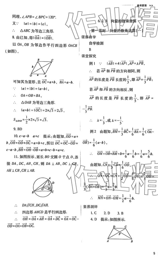 2024年普通高中新課程同步練習(xí)冊(cè)高中數(shù)學(xué)必修第一冊(cè)人教版 第5頁(yè)