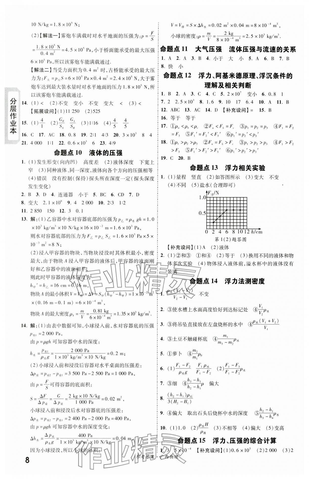 2024年一战成名新中考物理广西专版 第8页