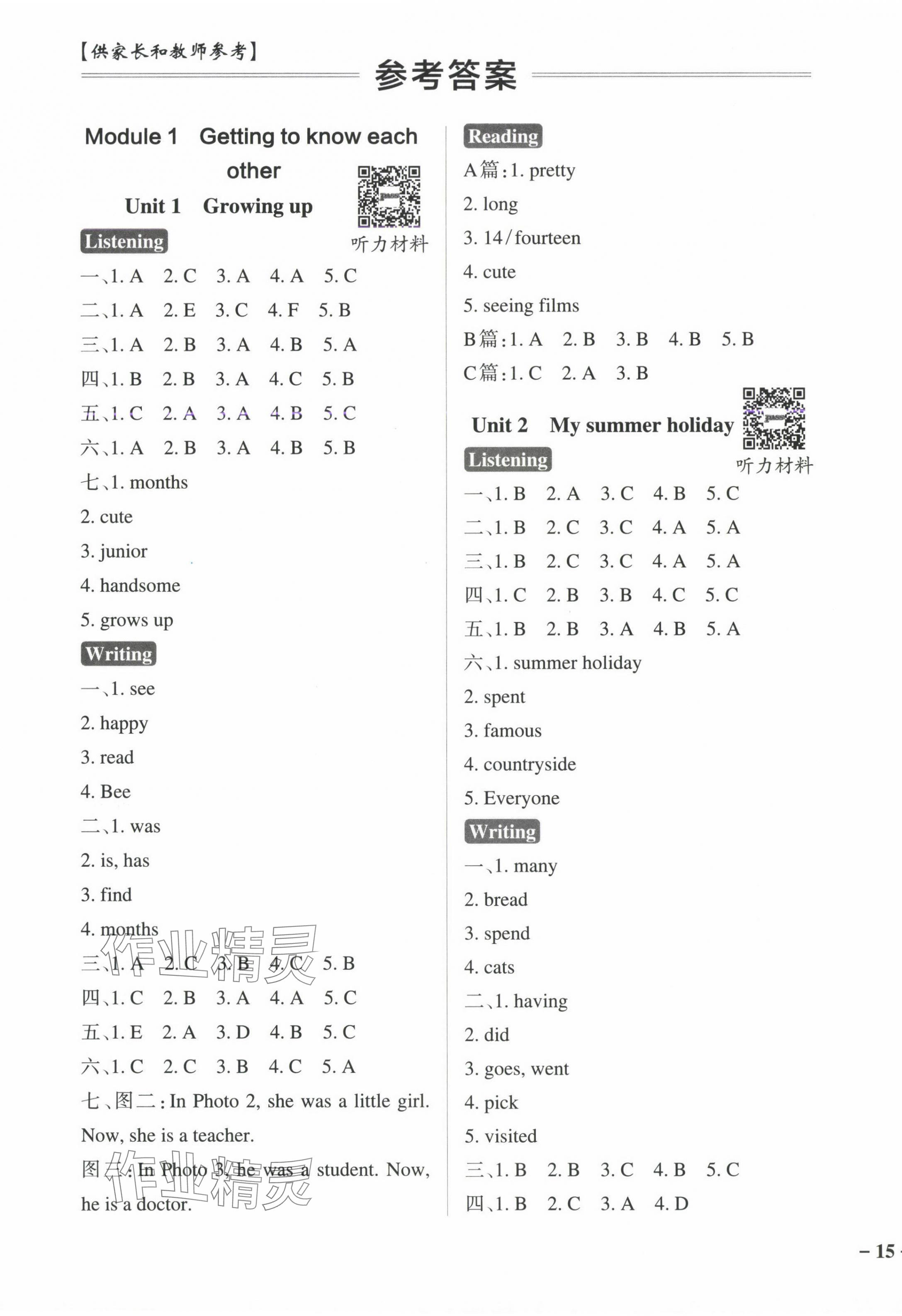 2024年小學(xué)學(xué)霸作業(yè)本六年級英語上冊滬教牛津版深圳專版 第1頁