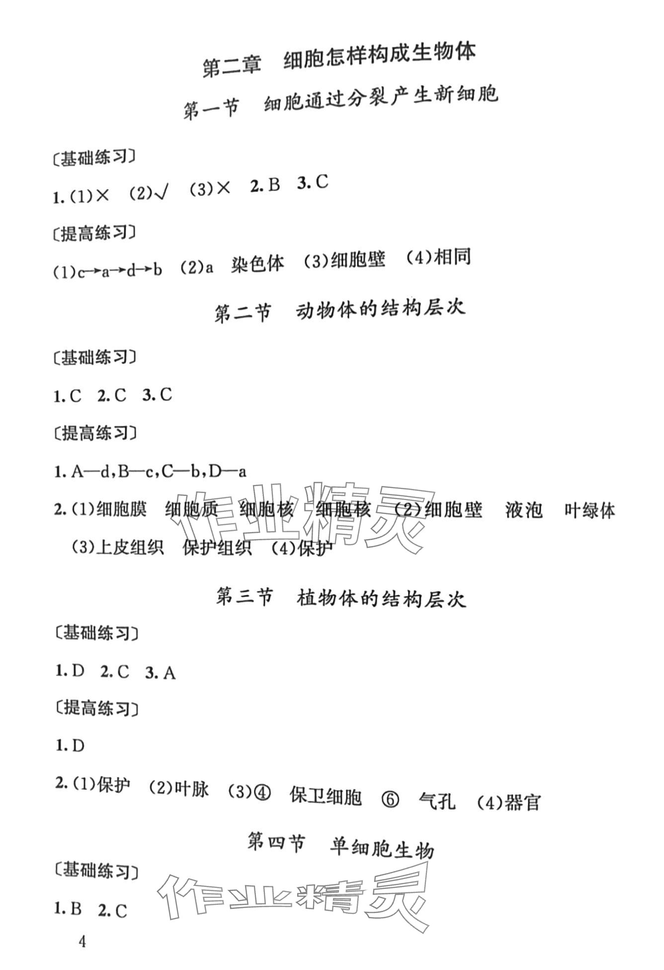 2024年剑指中考生物中考 第4页