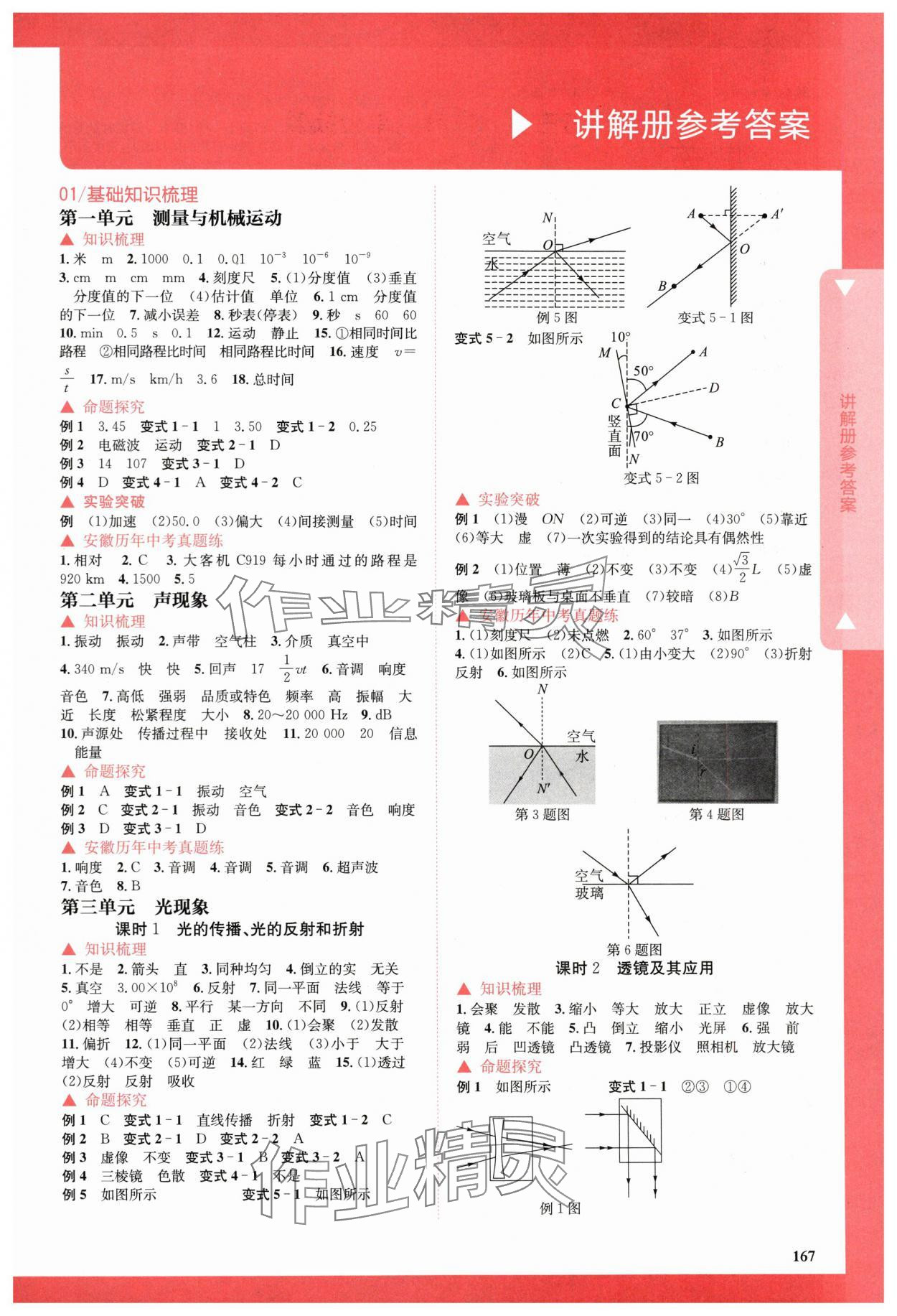 2024年初中毕业班系统总复习物理 第1页