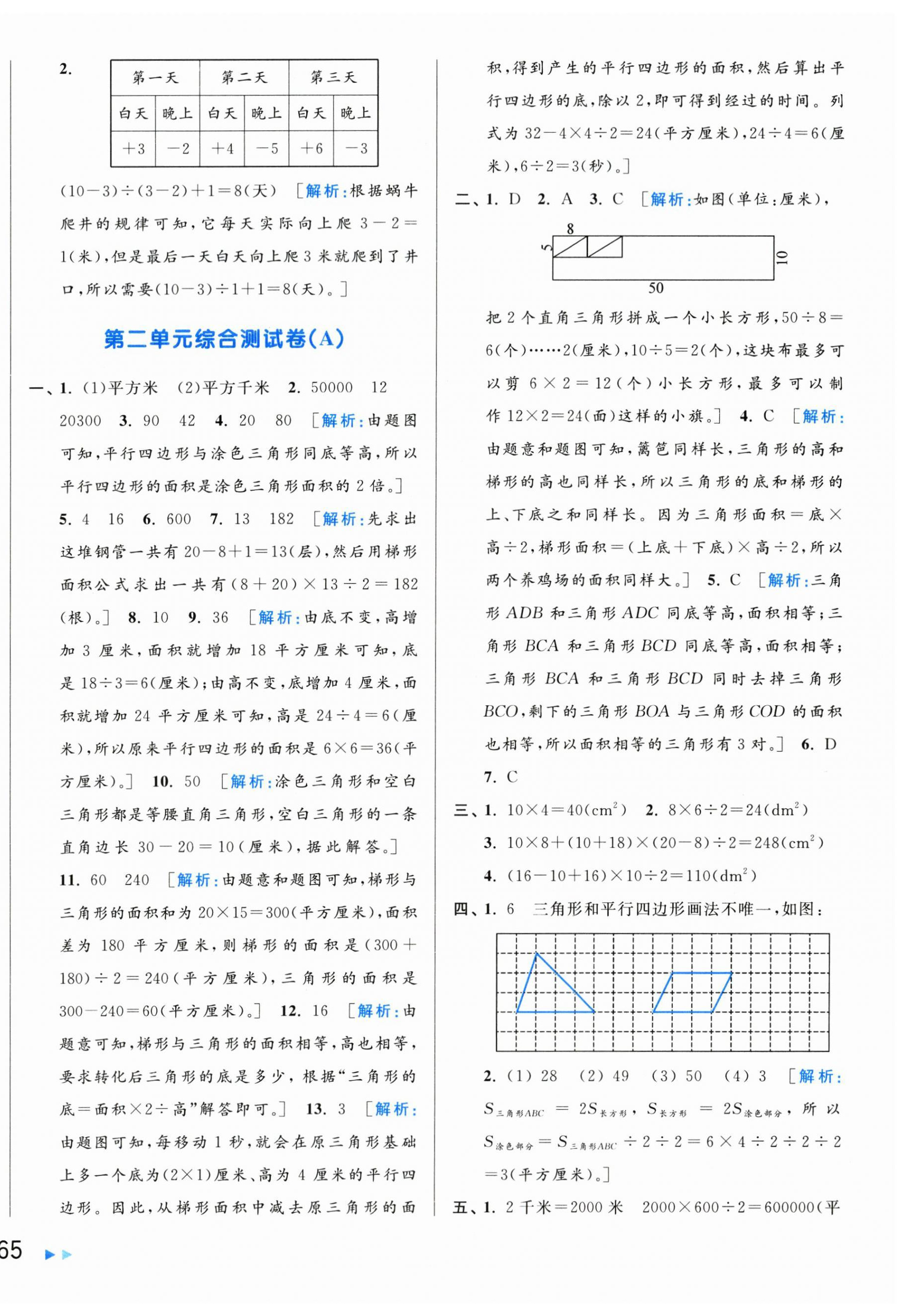 2024年亮点给力大试卷五年级数学上册苏教版 第2页