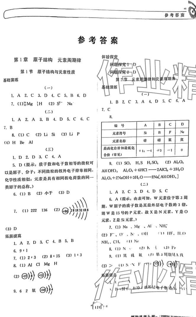 2024年名校學(xué)案高中化學(xué)必修二魯科版 第1頁(yè)