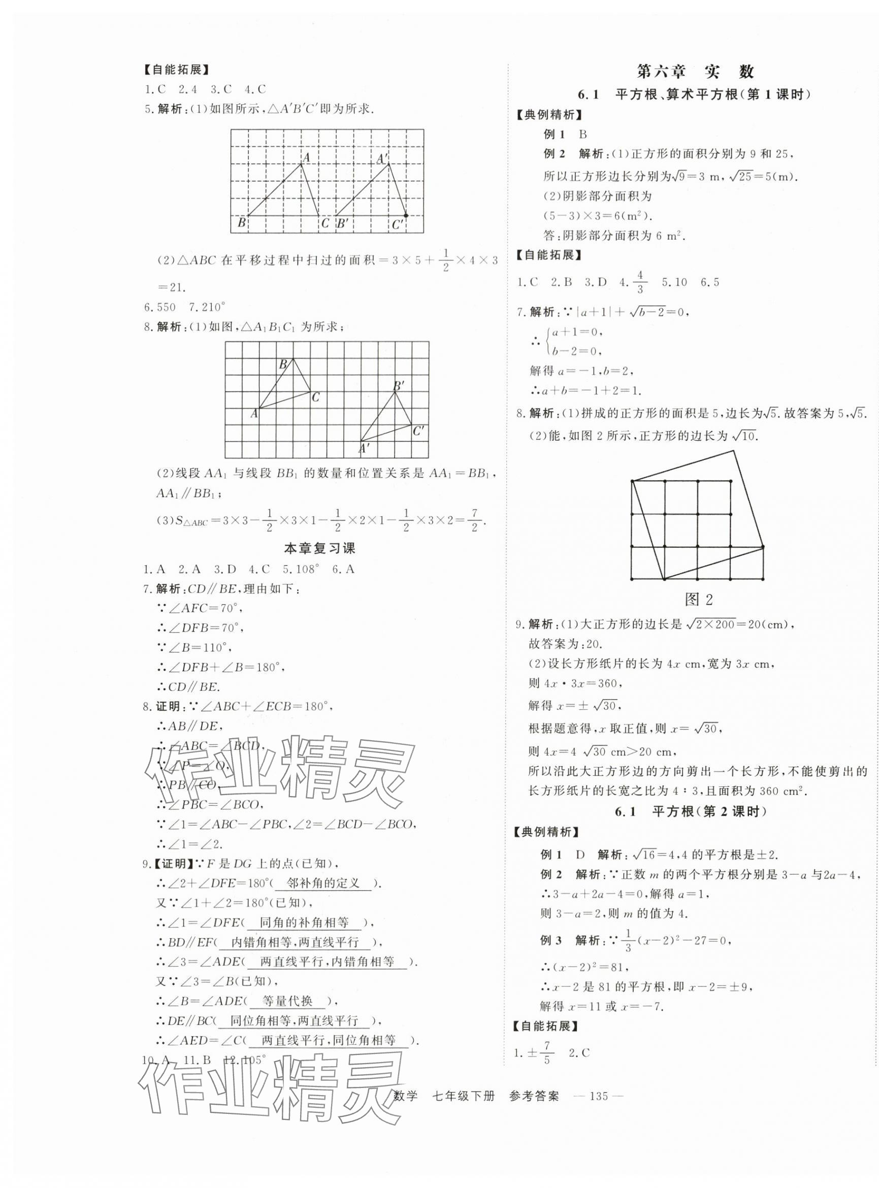 2024年自能导学七年级数学下册人教版 第5页