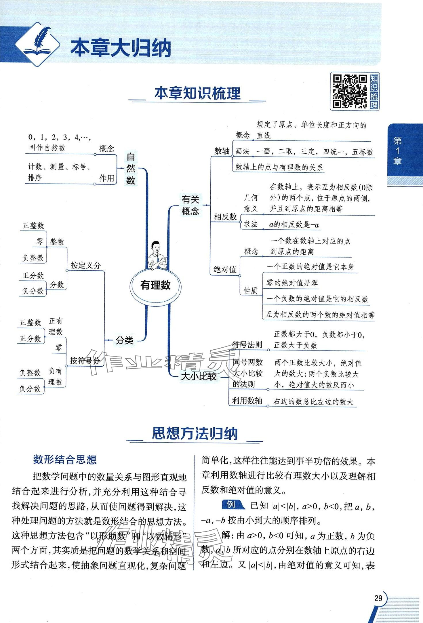 2024年教材課本七年級(jí)數(shù)學(xué)上冊(cè)浙教版 第29頁