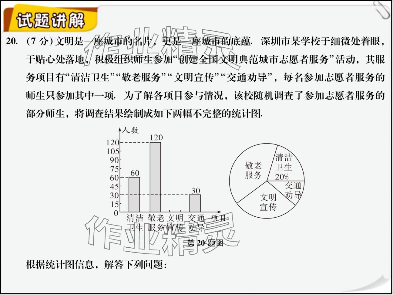 2024年复习直通车期末复习与假期作业七年级数学北师大版 参考答案第44页