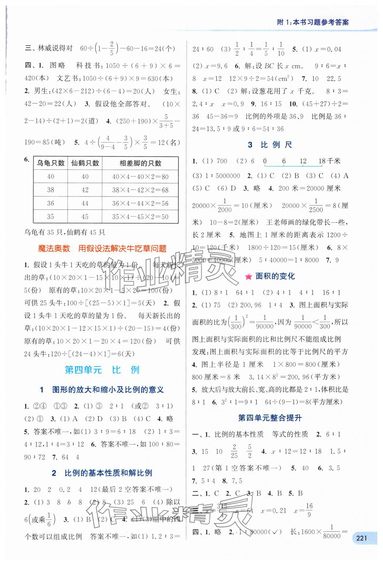 2024年通城學(xué)典非常課課通六年級數(shù)學(xué)下冊蘇教版 第3頁