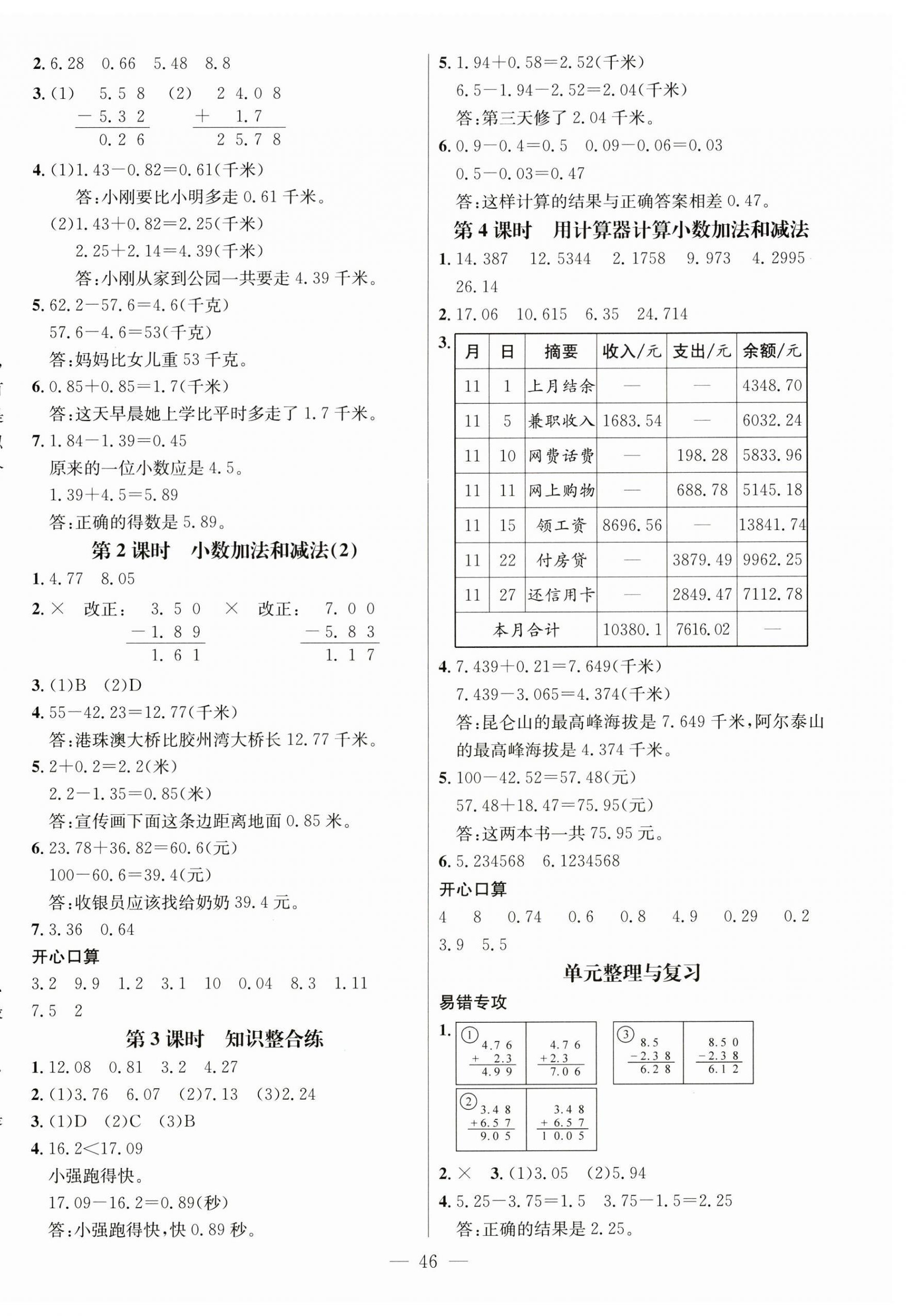 2024年名師測(cè)控五年級(jí)數(shù)學(xué)上冊(cè)蘇教版 第6頁(yè)