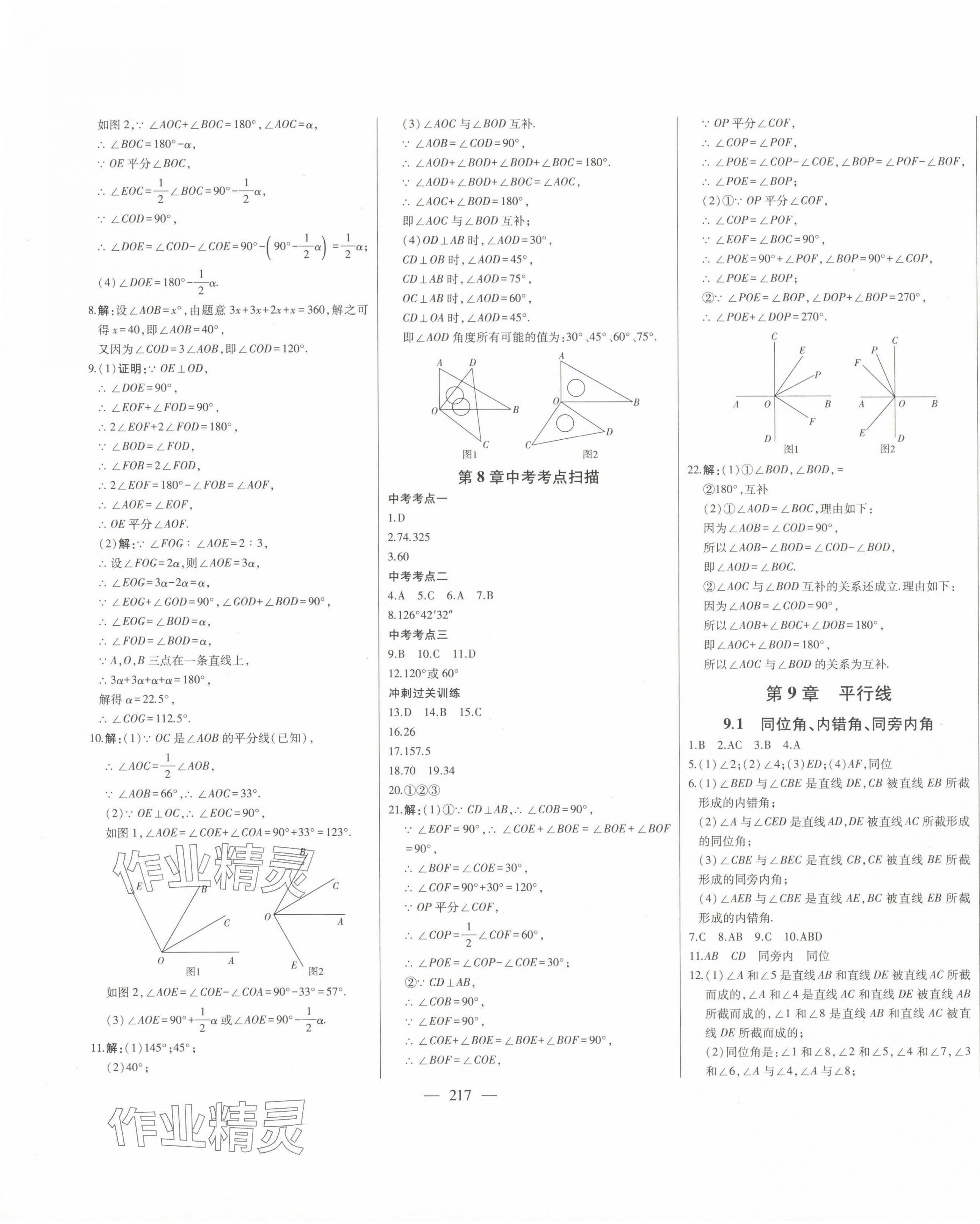 2024年初中新课标名师学案智慧大课堂七年级数学下册青岛版 第5页