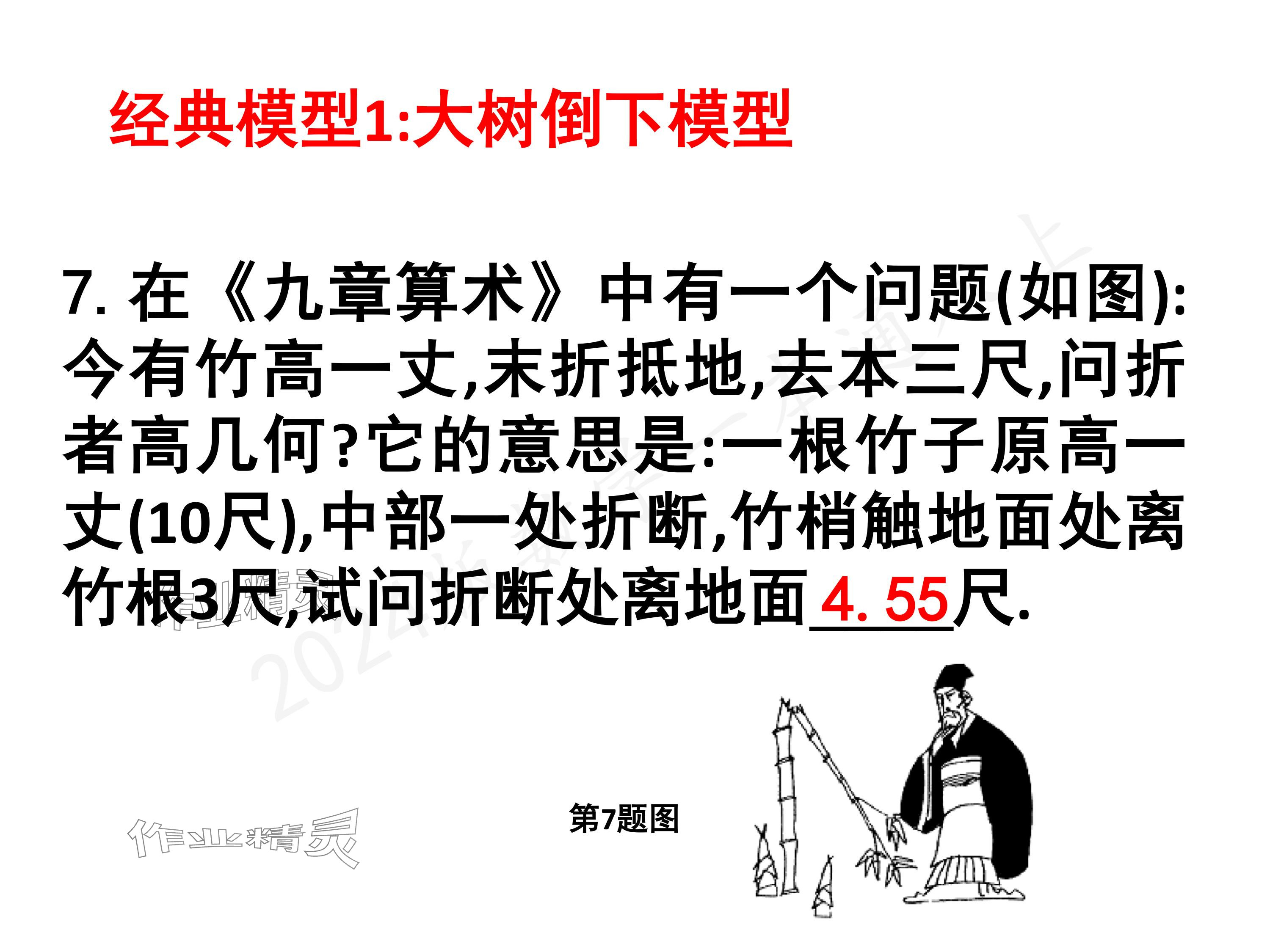 2024年一本通武汉出版社八年级数学上册北师大版核心板 参考答案第62页