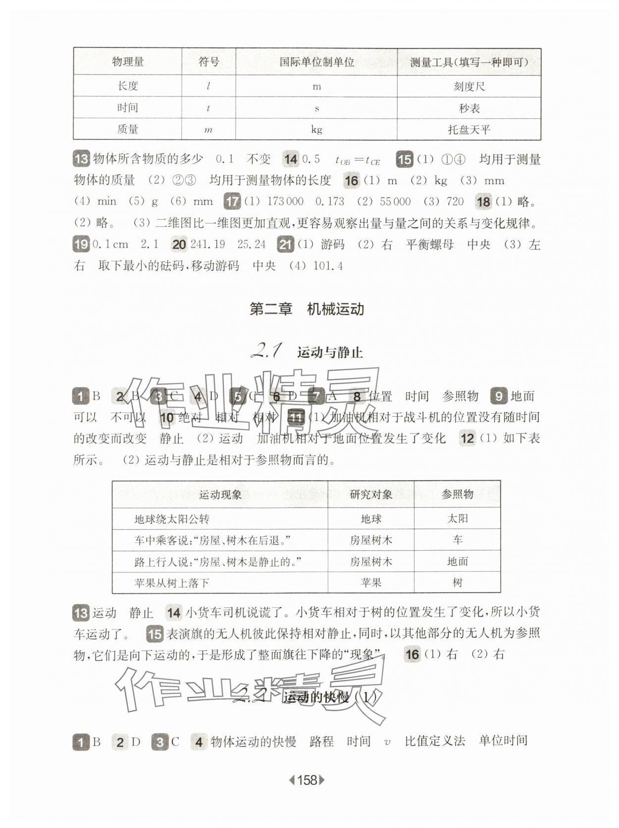 2024年華東師大版一課一練八年級物理上冊滬教版五四制 第4頁