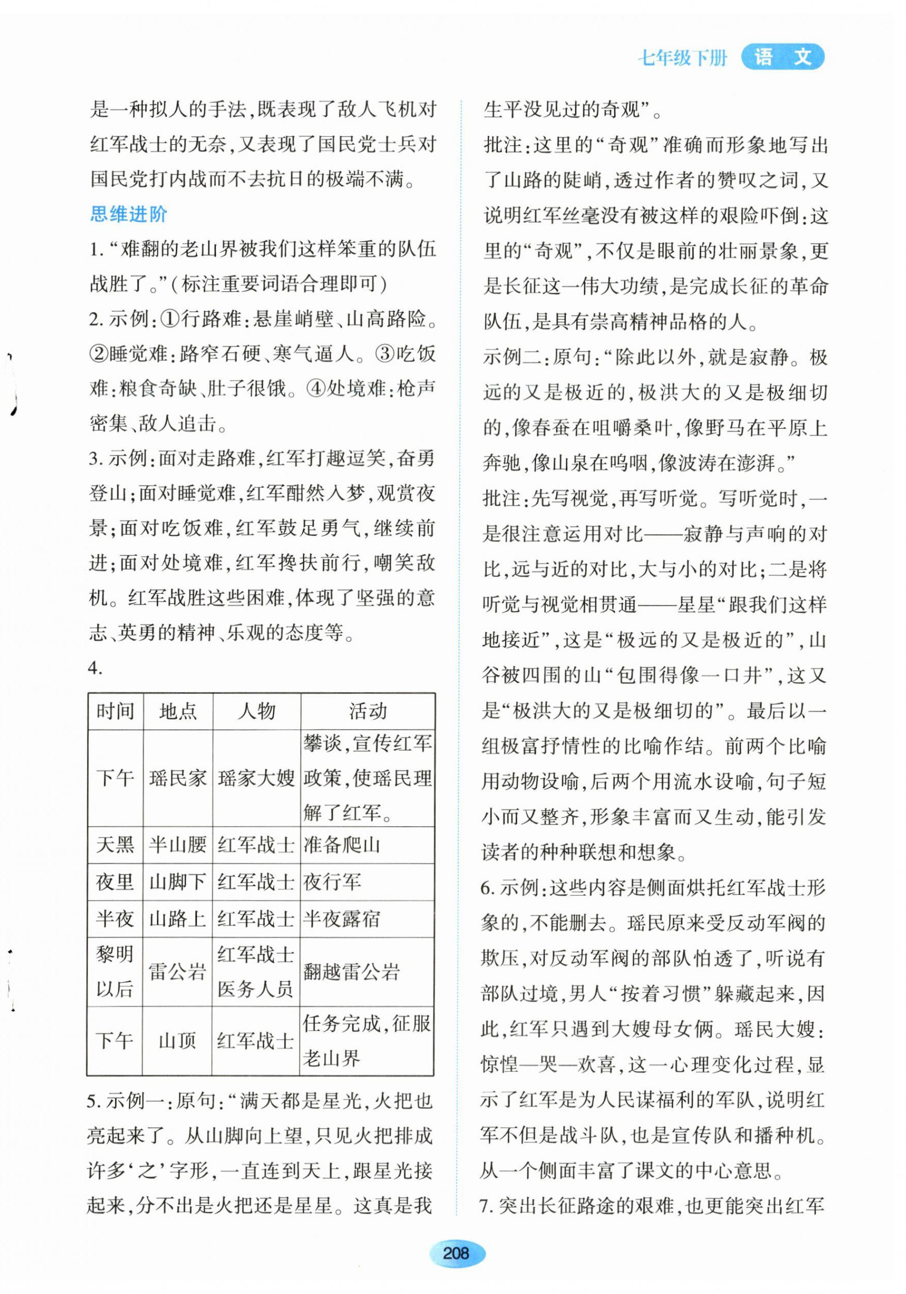 2024年资源与评价黑龙江教育出版社七年级语文下册人教版 第10页