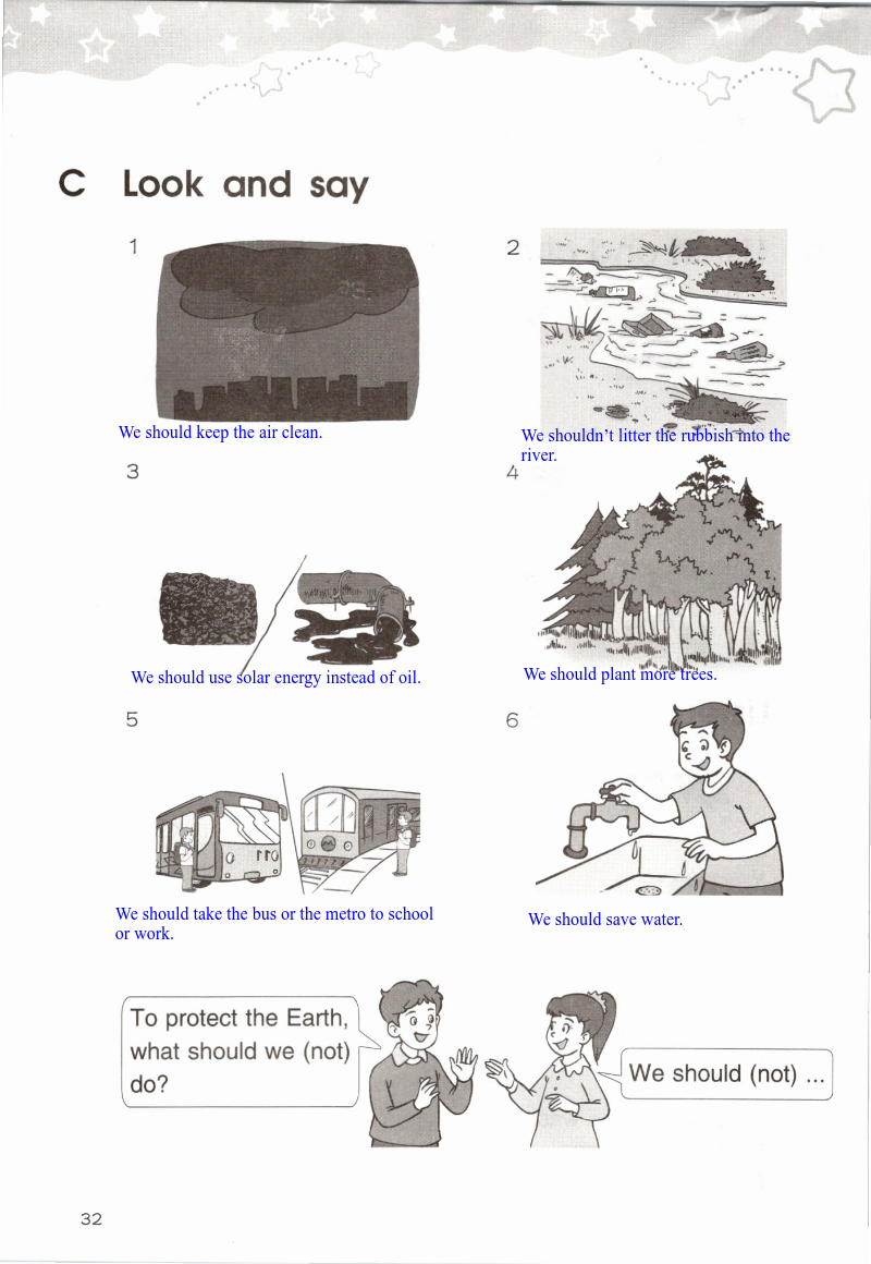 Unit 7  Protect the Earth - 第32页