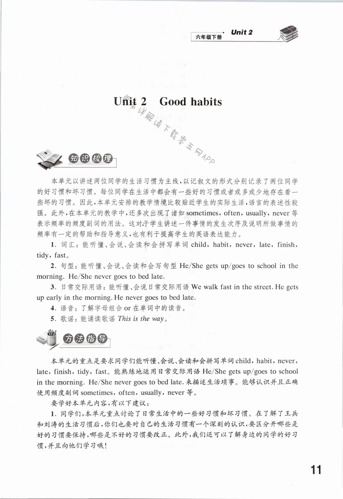 Unit 2 Good habits - 第11页