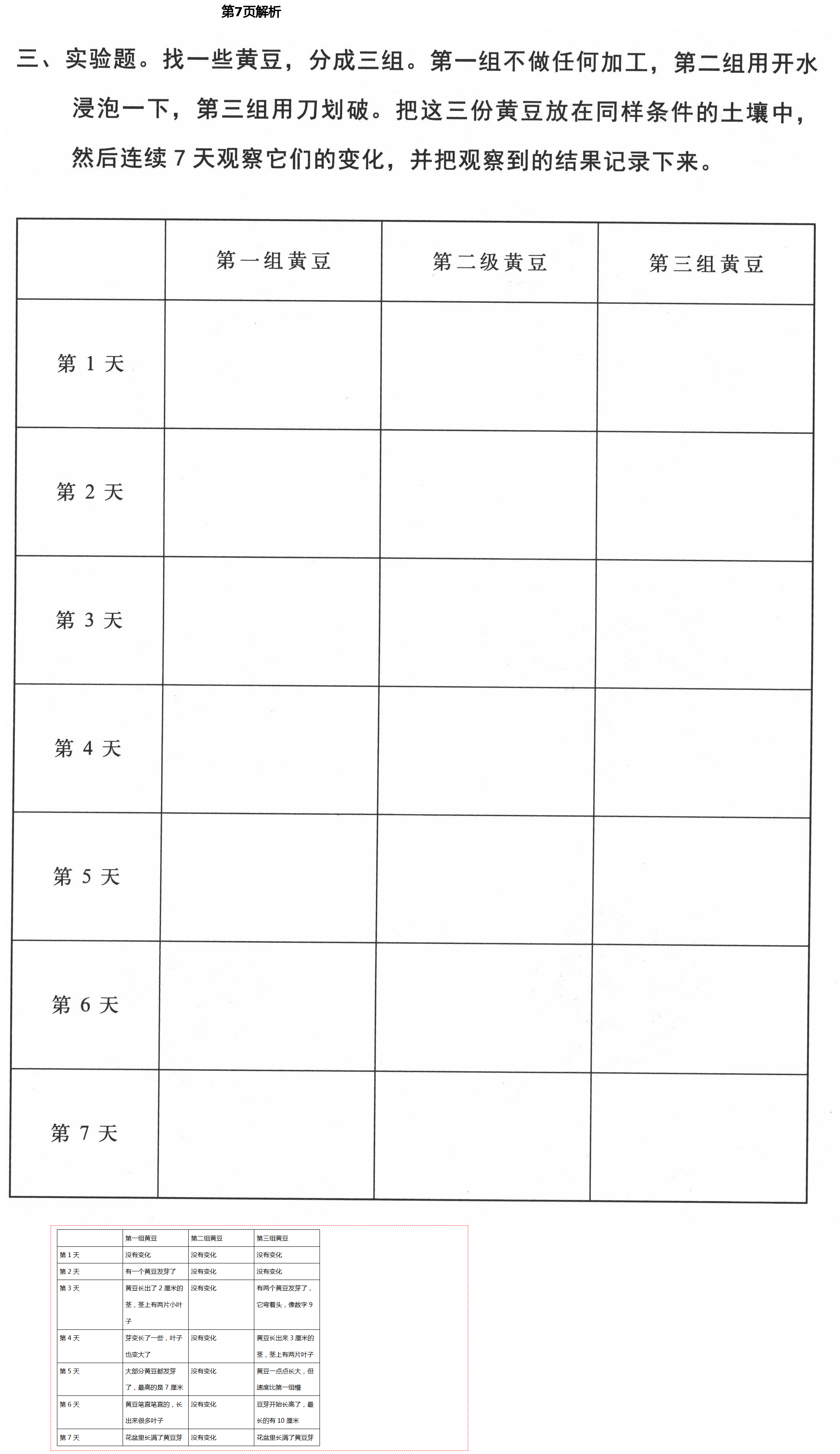 2021年新思維伴你學(xué)單元達(dá)標(biāo)測(cè)試卷四年級(jí)科學(xué)下冊(cè)教科版 第7頁(yè)