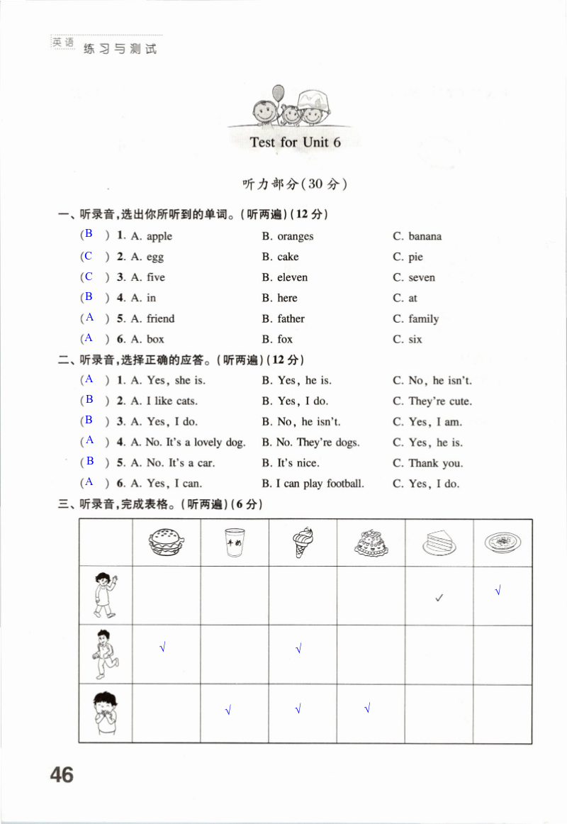 Test for Unit 6 - 第46页