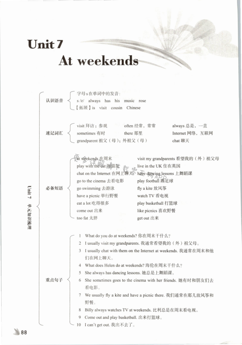 Unit 7 At weekends - 第88页