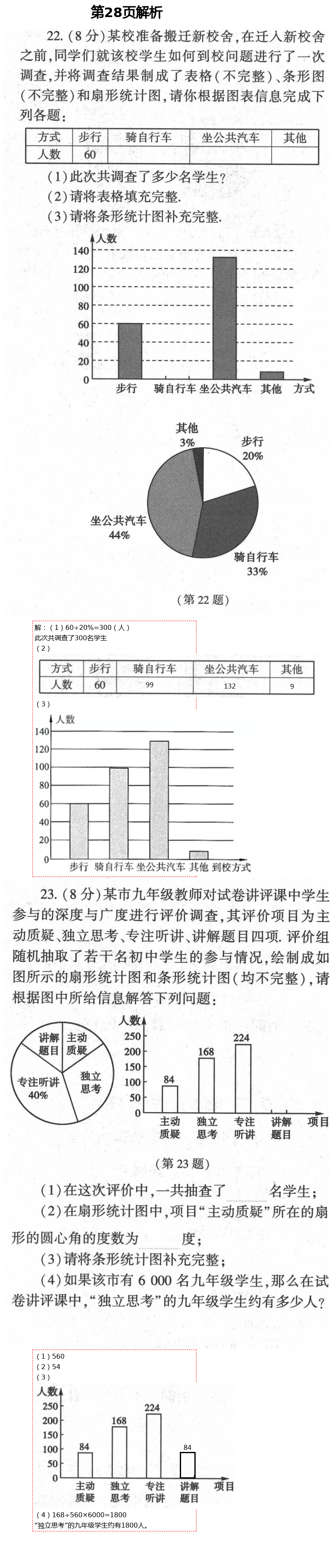 2021年基礎(chǔ)訓(xùn)練七年級(jí)數(shù)學(xué)下冊(cè)人教版大象出版社 參考答案第45頁