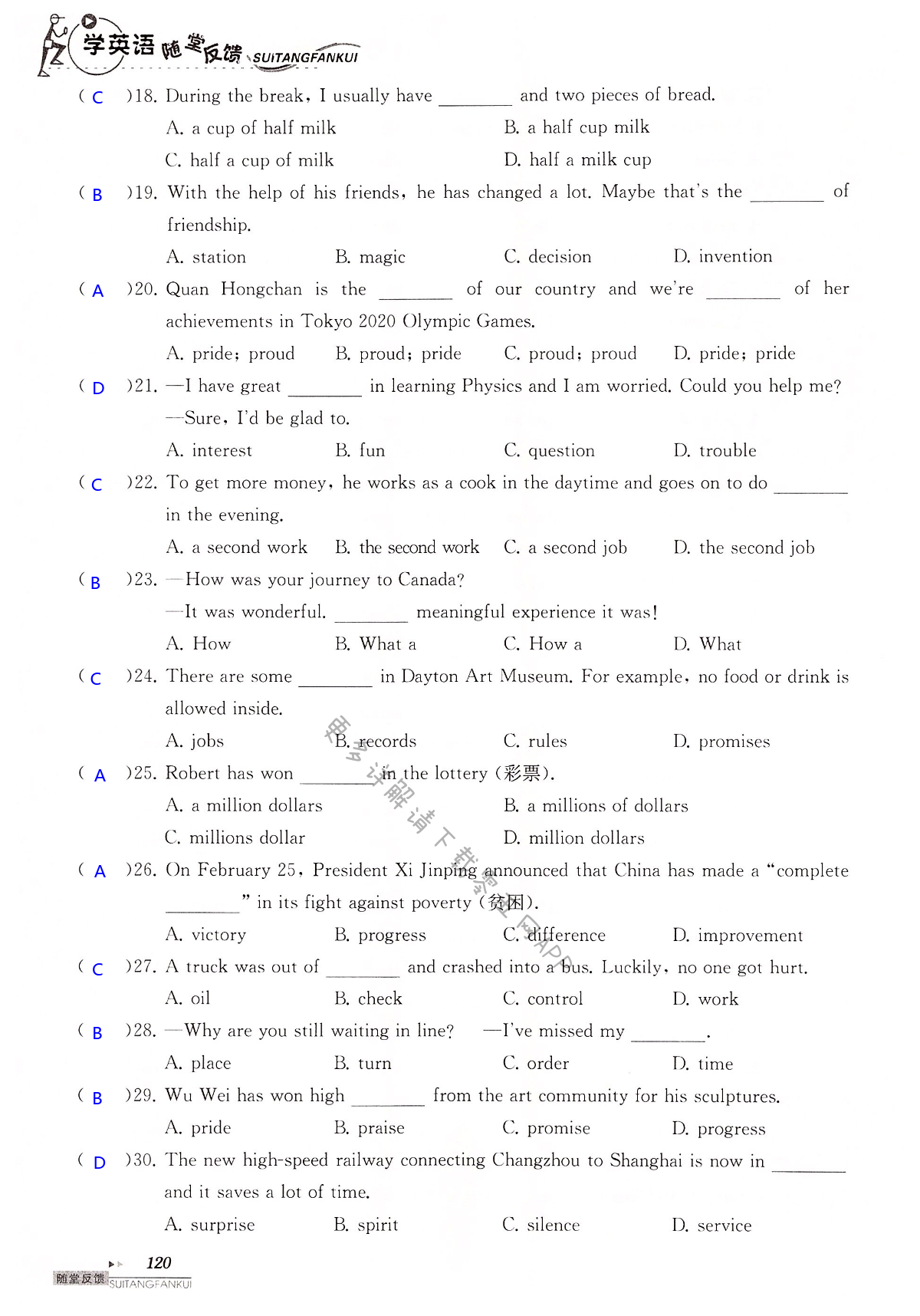 中考英语总复习  语法部分 - 第120页