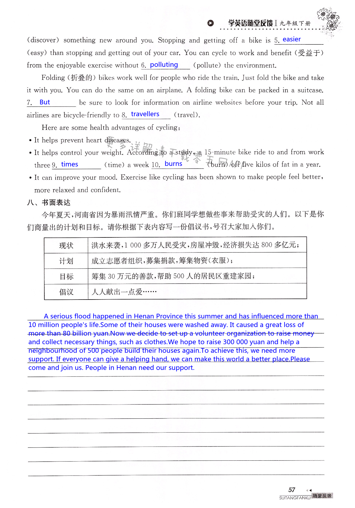 中考英语总复习 Units 5-8 of 8B - 第57页