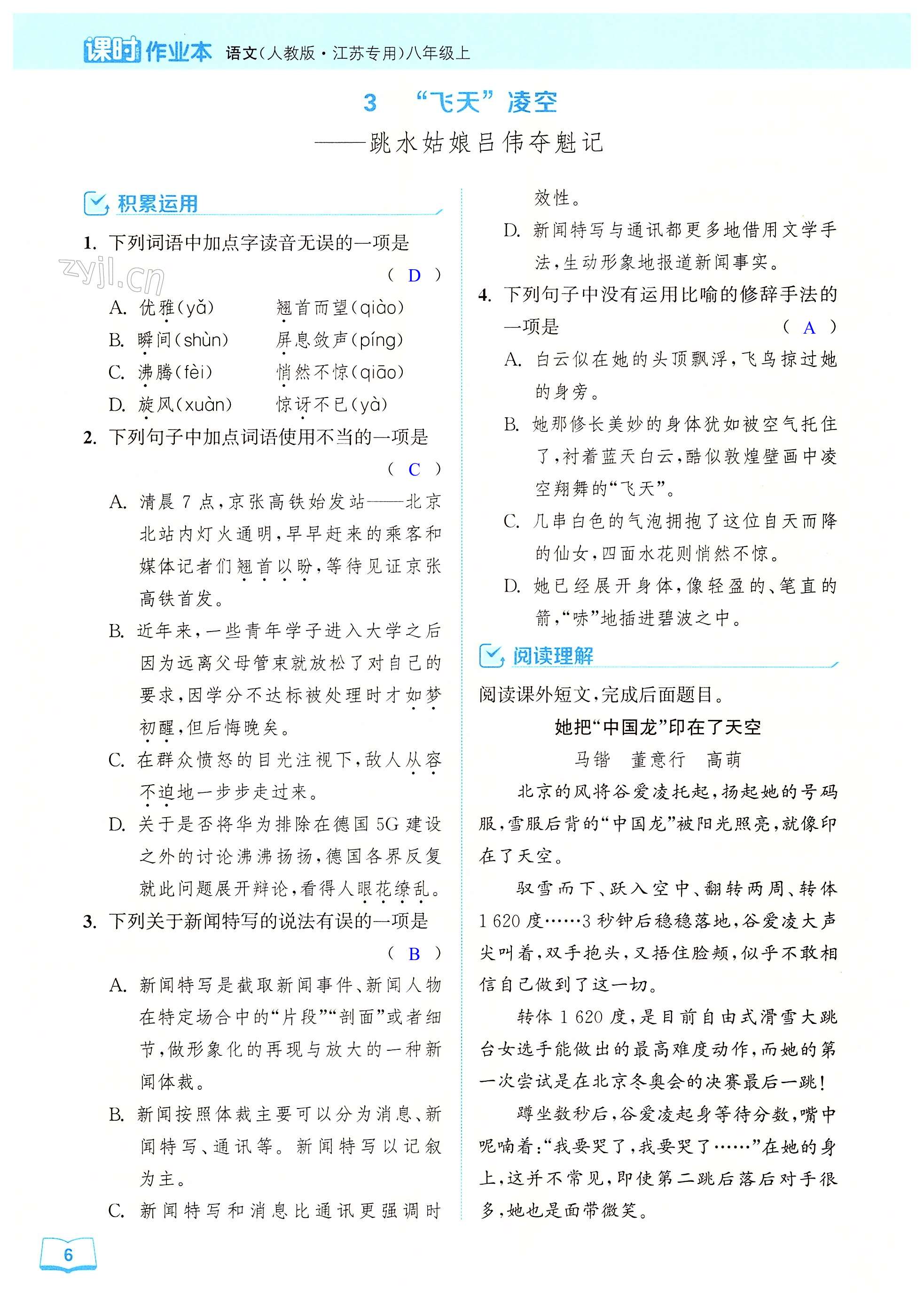 3“飞天”凌空——跳水姑娘吕伟夺魁记 - 第6页