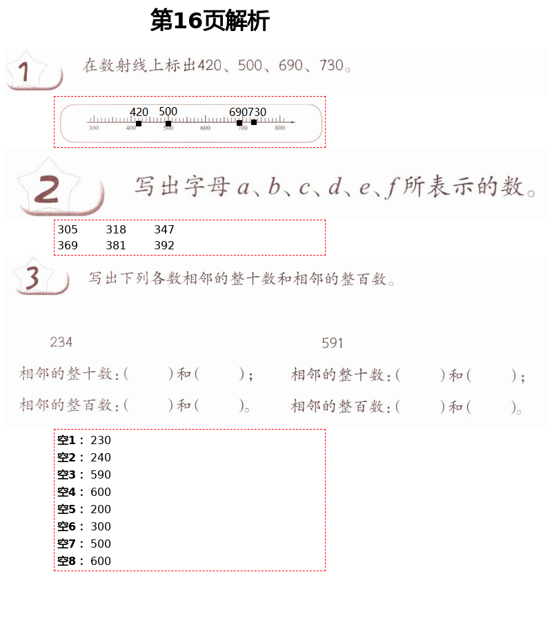 2021年數(shù)學(xué)練習(xí)部分二年級(jí)第二學(xué)期滬教版54制 第16頁(yè)