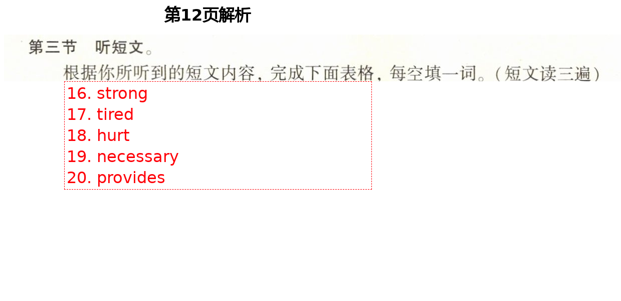 2021年初中英语同步练习加过关测试八年级英语下册仁爱版 第12页