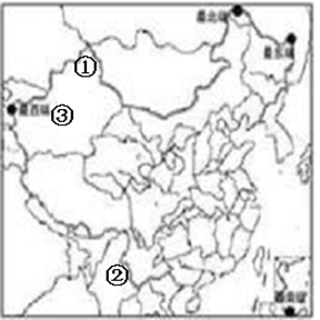 下列省级行政区.与湖北省相邻的是A.江西 B.台