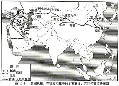 我国已具备了启动西气东输工程的条件.下列原