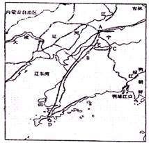 长江三角洲与西北地区有着密切的联系.请你根