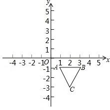 如图.△ABC三个顶点的坐标分别为A.若以原点