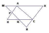 例2如图所示四边形abcd是平行四边形de平分平分试证明四边形bfde是