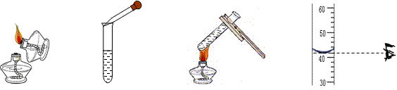 下列实验操作正确的是( ) a.点燃酒精灯 b.滴加液体 c.加热液体 d.