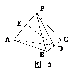 例5 如图5,三棱锥p-abc中,已知pa⊥bc,pa=bc=n