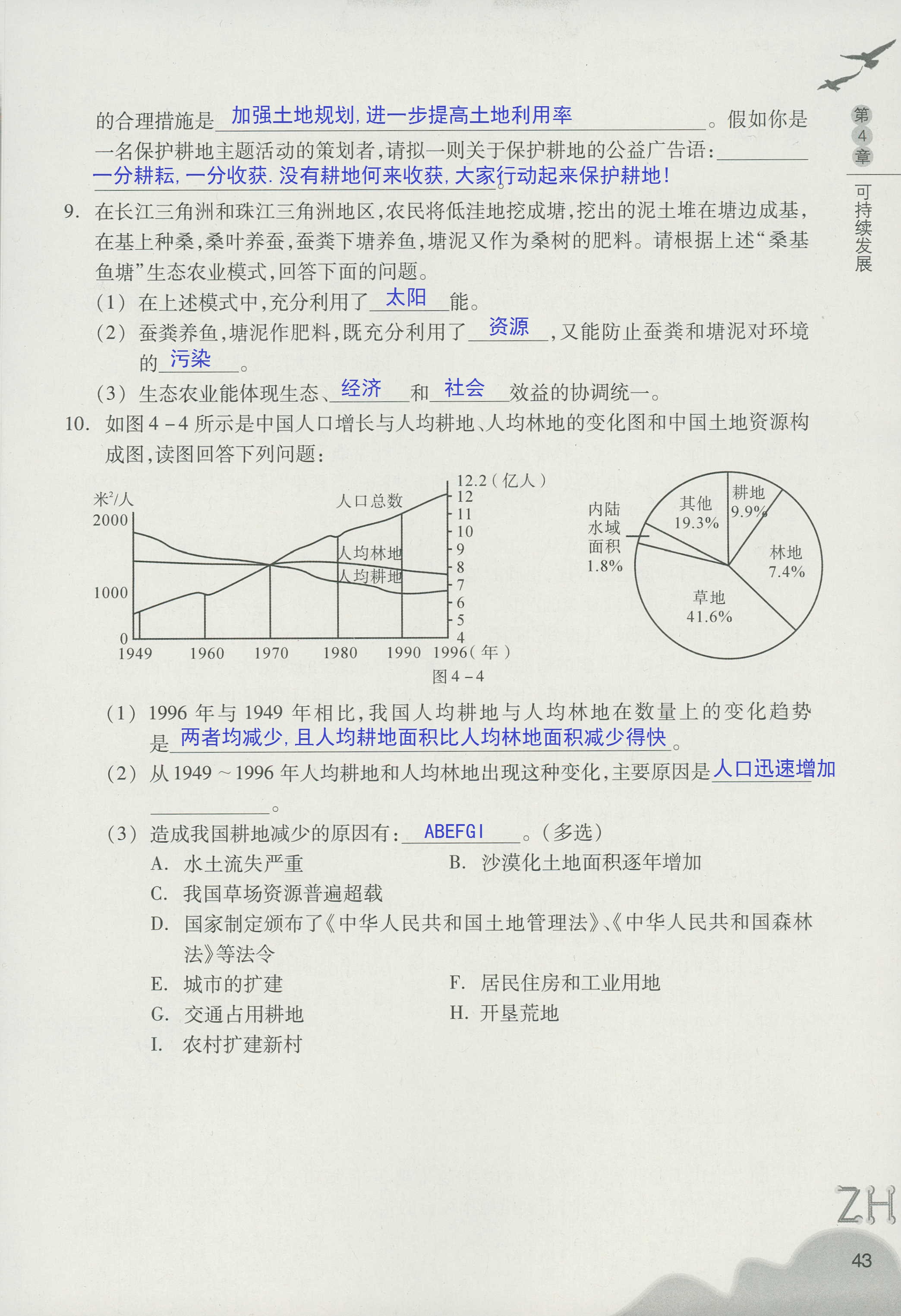 作業(yè)本B 第43頁