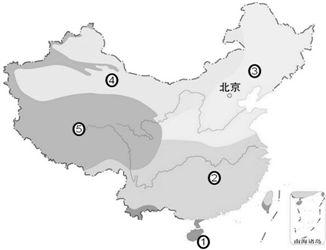 3.读中国气候类型图 .回答下列问题:(1)我国季