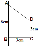 1.abcd是直角梯形,以ab为轴把它旋转一周,旋转得到一个立体图形.