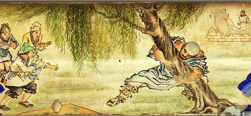 12.阅读下面的连环画.完成填空.1.在乡村酒店饮