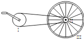 如图所示是自行车传动机构的示意图,其中Ⅰ是半径为
