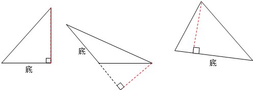 10.画出下面三角形指定底边上的高.