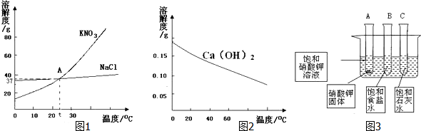 向氢氧化钙的饱和溶液中加入下列物质,不可能使溶液的ph有明显变化的