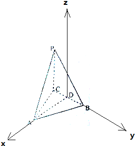 2如图三棱锥pabc中pc平面abcpcfrac2sqrt3d是bc的中点且adc是边长为2