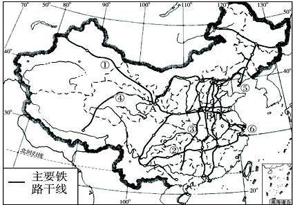 读印度地图.完成下列问题.(1)城市A是印度的首